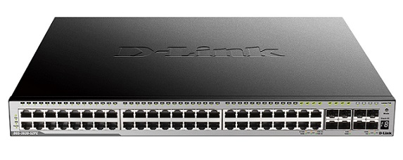 52-port Layer 3 Stackable Managed Gigabit PoE Switch DGS-3630-52PC