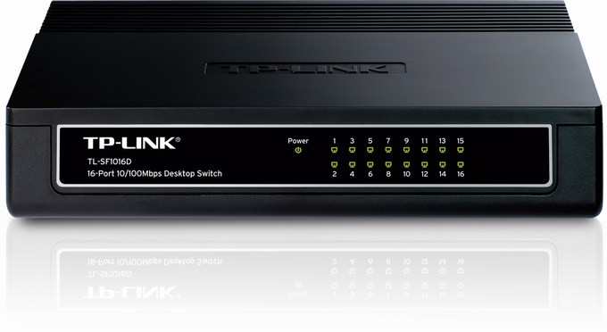 16-Port 10/100Mbps Switch TP-LINK TL-SF1016D