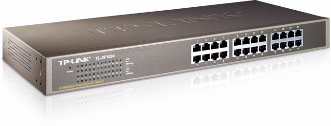 24-Port 10/100Mbps Switch TP-LINK TL-SF1024