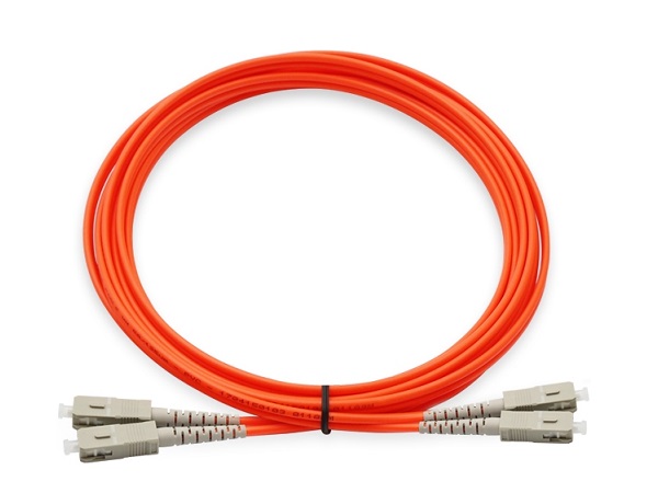 SC-SC OM2 50/125 Multimode Duplex Fibre Patch Cable VIVANCO VCFCSCDPM2LS3