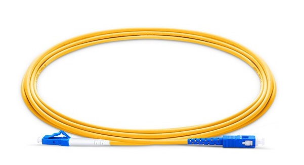 LC-LC OS2 9/125 Single Mode Simplex Fibre Patch Cable VIVANCO VCFCLCSPS2LS3