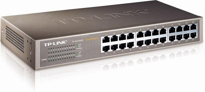 24-Port Gigabit Switch TP-LINK TL-SG1024D