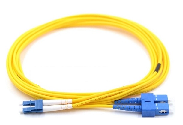 SC-LC OS2 9/125 Single Mode Duplex Fibre Patch Cable VIVANCO VCFCCLDPS2LS3