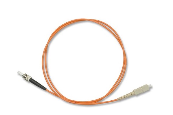 SC/PC-ST/PC OM3 Multimode Simplex Fibre Patch Cable VIVANCO VCFCTCSPM3LS3