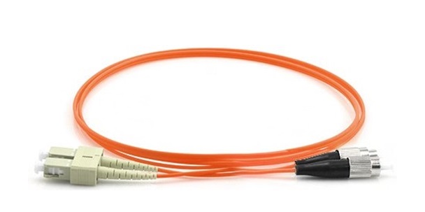 SC/PC-FC/PC OM2 Multimode Duplex Fibre Patch Cable VIVANCO VCFCSFDPM2LS3