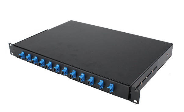 12-port Optic Fibre Patch Panel VIVANCO VCFPRTNSLN121