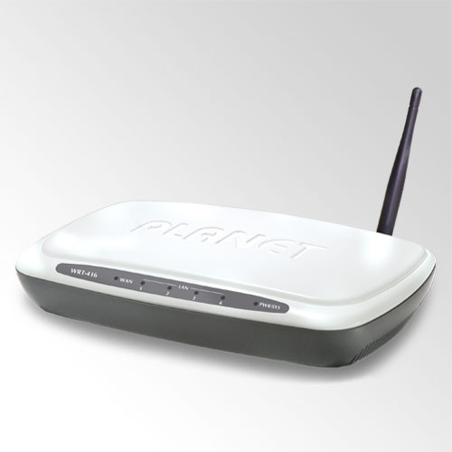 802.11g Wireless Broadband Router PLANET WRT-416