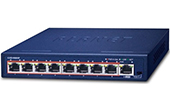 Thiết bị mạng PLANET | 8-port 10/100/1000T 802.1at PoE + 1-port Gigabit desktop Switch PLANET GSD-908HP