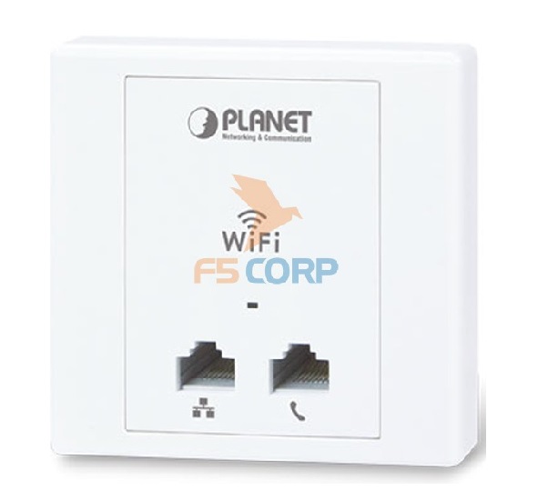 300Mbps 802.11n In-Wall PoE Wireless Access Point PLANET WNAP-W2201A