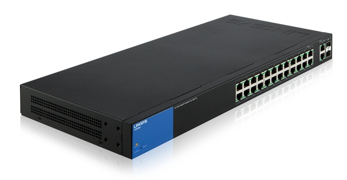 26-Port Smart PoE+ Switch LINKSYS LGS326MP-AP