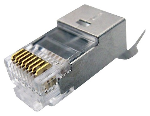 Đầu bấm cáp mạng chống nhiễu RJ45 GOLDEN JAPAN FTP CAT.5E