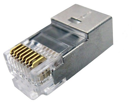 Đầu bấm cáp mạng chống nhiễu RJ45 GOLDEN JAPAN FTP CAT.6