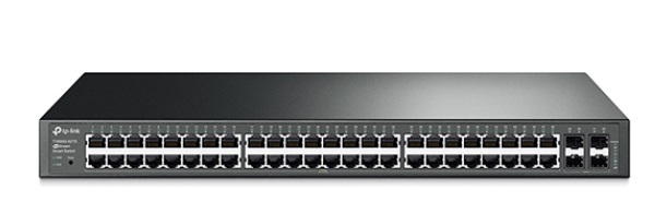 JetStream 48-Port Gigabit Smart Switch with 4 SFP Slots TP-LINK T1600G-52TS