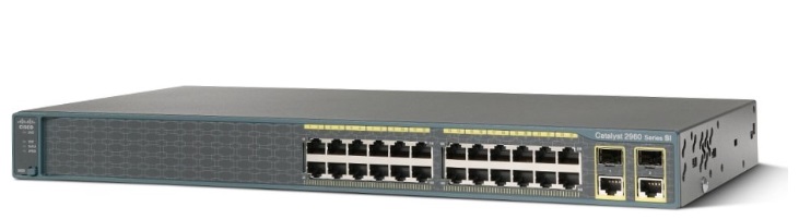 Switch CISCO Catalyst 2960-Plus WS-C2960+24LC-S