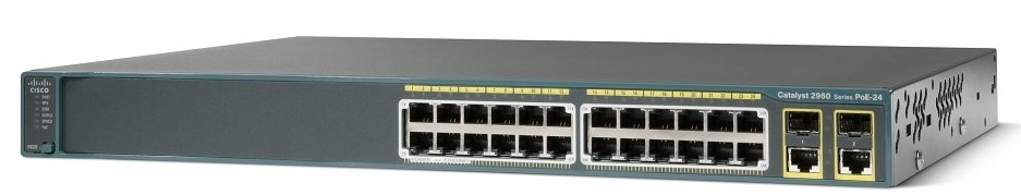 Switch CISCO Catalyst 2960-Plus WS-C2960+24PC-S