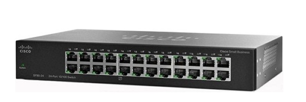 24-ports 10/100/1000 Unmanaged Gigabit Switch Cisco SG92-24