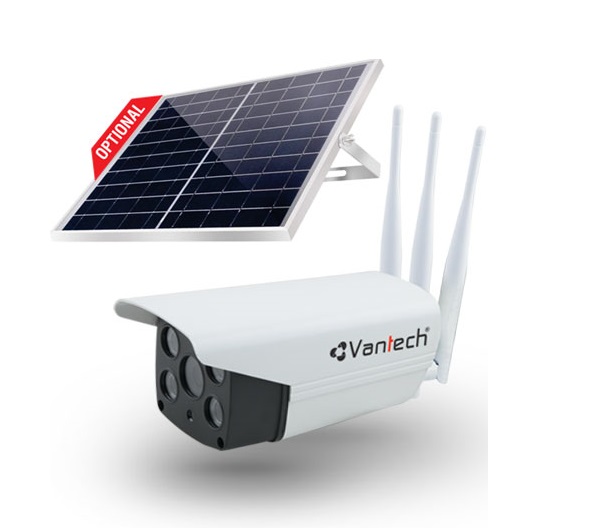 Camera IP Solar Wifi 3.0 Megapixel VANTECH V2034B