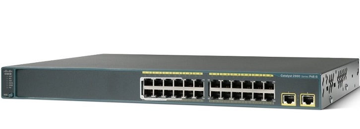 Switch CISCO Catalyst 2960 WS-C2960-24TT-L