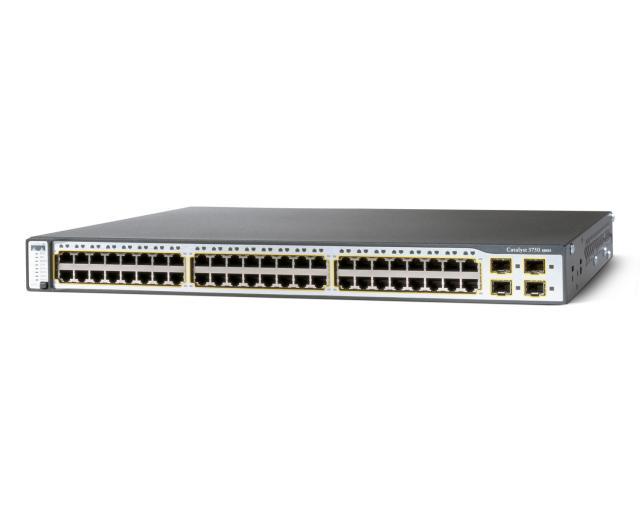 Switch CISCO Catalyst 3750 WS-C3750-48TS-S