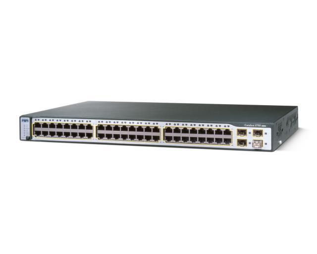 Switch CISCO Catalyst 3750 WS-C3750-48TS-E