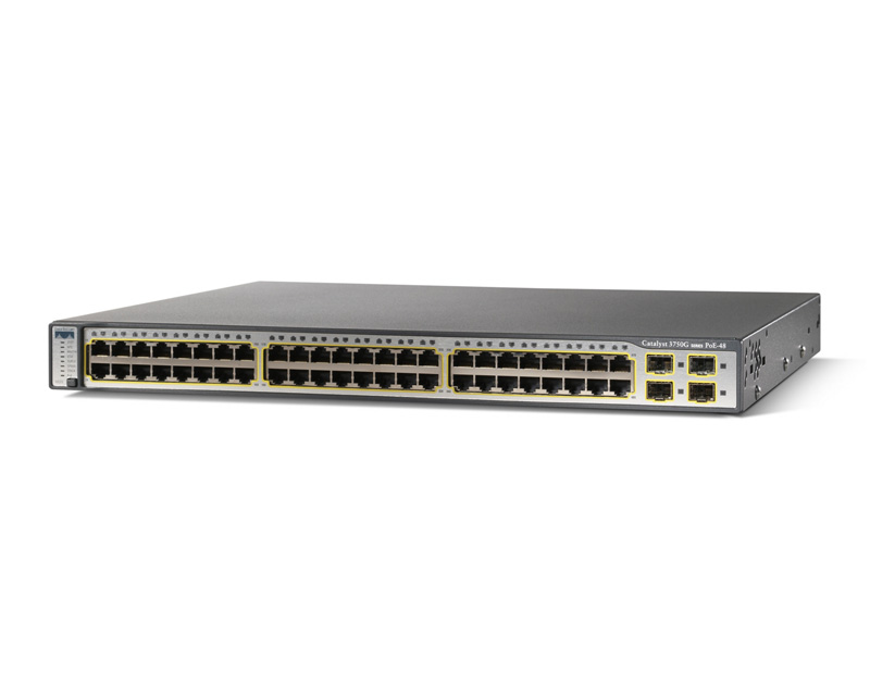 Switch CISCO Catalyst 3750 WS-C3750-48PS-E