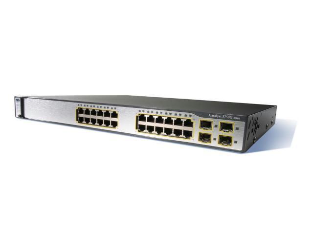 Switch CISCO Catalyst 3750 WS-C3750G-24TS-S1U