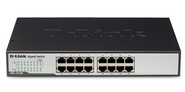 16-port Gigabit Switch D-Link DGS-1016D