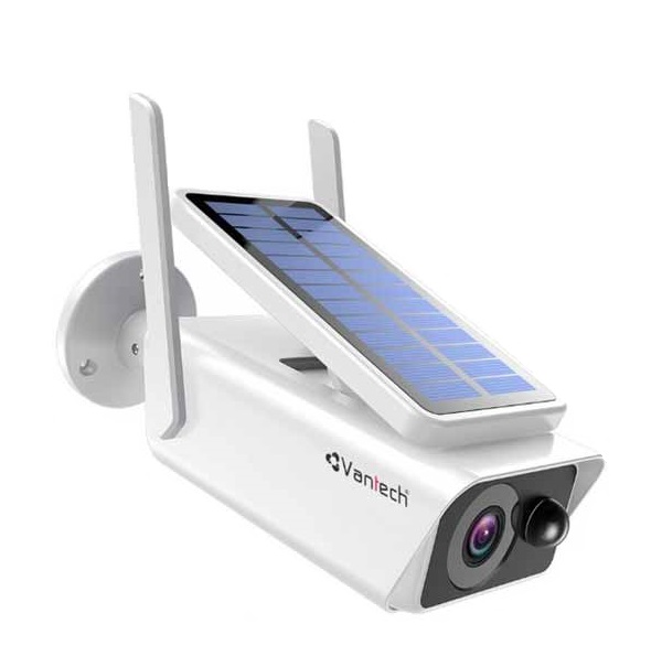 Camera IP Wifi dùng pin năng lượng mặt trời 2.0 Megapixel VANTECH VP-SP8300PIR