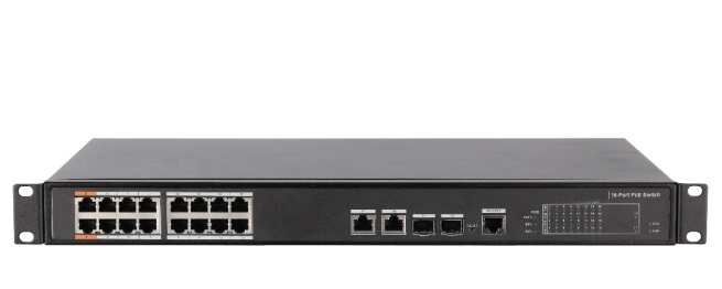 16-port 10/100Mbps+2-port SFP PoE Switch KBVISION KX-CSW16SFP2