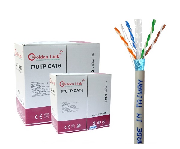 Cáp mạng Golden Link PLUS CAT.6 F/UTP 2-00104TW (305 mét)