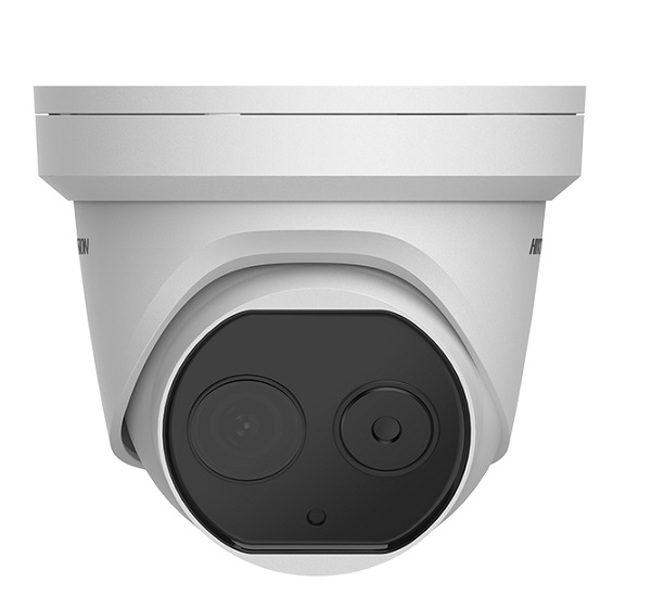 Camera IP Dome đo thân nhiệt HIKVISION DS-2TD1217B-6/PA(B)