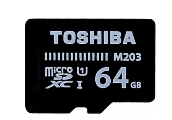 Thẻ nhớ Toshiba 64GB MicroSD EXCERIA M203 UHS-1 Class 10 (R100)