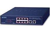 Thiết bị mạng PLANET | 8-Port 10/100TX PoE + 2-Port 10/100TX Desktop Switch PLANET FSD-1008HP