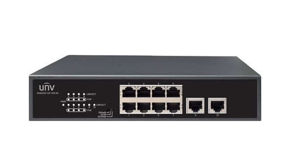 8-Port 10/100Mbps Ethernet PoE Switch UNV NSW2010-10T-POE-IN