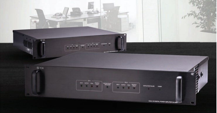 Dual Channel Digital Power Amplifier TOA DA-502H