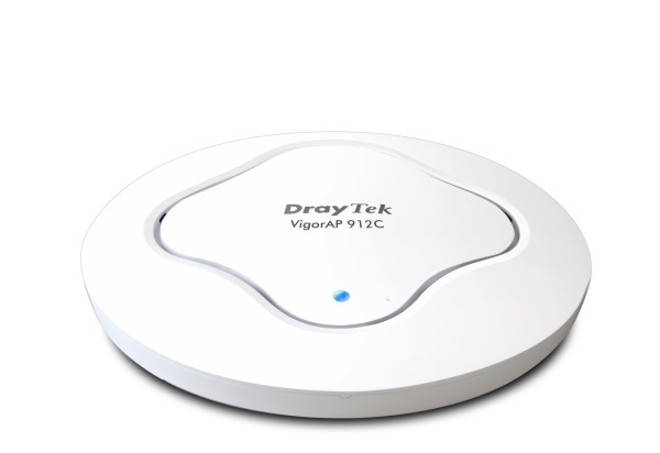 Dual-Band Ceiling-Mount Wireless Access Point DrayTek Vigor AP912C