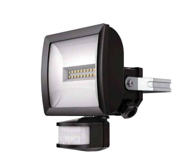 LED Spotlights with Motion Detector THEBEN theLeda EC10 BK