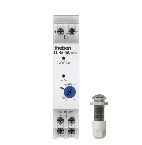 Công tắc cảm biến ánh sáng analog THEBEN LUNA 108 plus EL