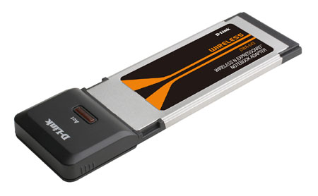 Xtreme N ExpressCard Adapter D-Link DWA-643