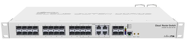 Smart Switch Gigabit Mikrotik CRS328-4C-20S-4S+RM