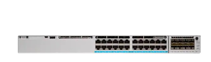 24-port Gigabit Ethernet + 4-port 1G Fixed Uplinks Data Switch Cisco C9300L-24T-4G-E