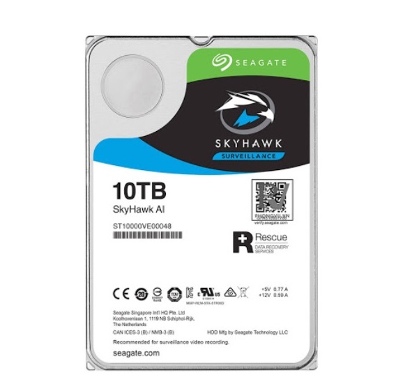 Ổ cứng chuyên dụng 10TB SKYHAWK SEAGATE ST10000VE0008