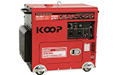 Máy phát điện KOOP | Máy phát điện chạy dầu Diesel 6.5kVA KOOP KDF8500Q