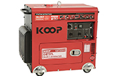 Máy phát điện KOOP | Máy phát điện chạy dầu Diesel 7.5kVA KOOP KDF9500Q