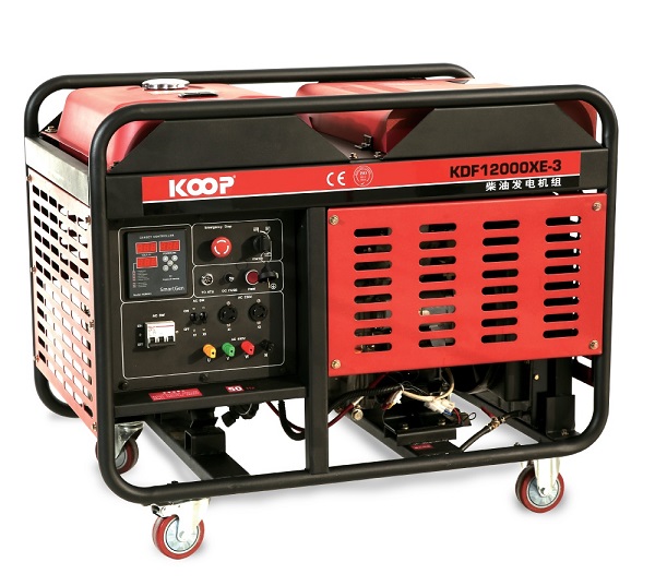 Máy phát điện chạy dầu Diesel 10.0kVA KOOP KDF12000XE