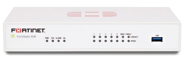 7 x GE RJ45 ports Firewall with Bundle FORTINET FG-50E-BDL-950-12