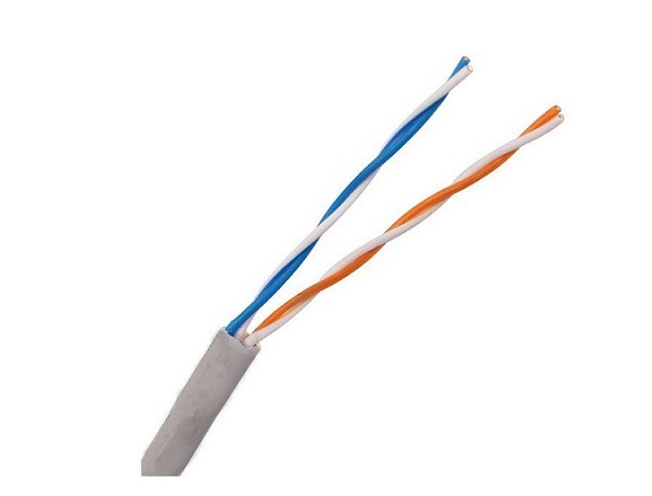 Cáp thoại 2 đôi LS CAT.5 U/UTP copper UTP-G-C5G-E1VN-M 0.5X002P/GY