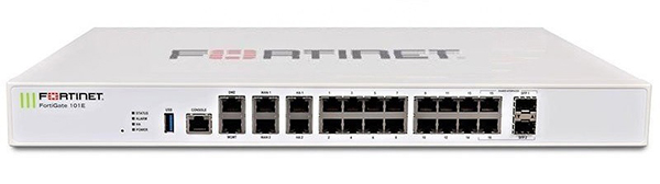 20 x GE RJ45 ports Firewall FORTINET FG-101E