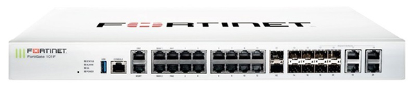 22 x GE RJ45 ports Firewall FORTINET FG-101F-BDL-950-12