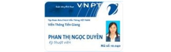 Thẻ Nhân Viên có Chip cảm ứng